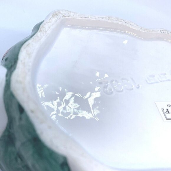 Vintage Fitz & Floyd 1992 Sleeping White Rabbit Bunny Bloomers Lidded Candy Dish - Picture 11 of 12